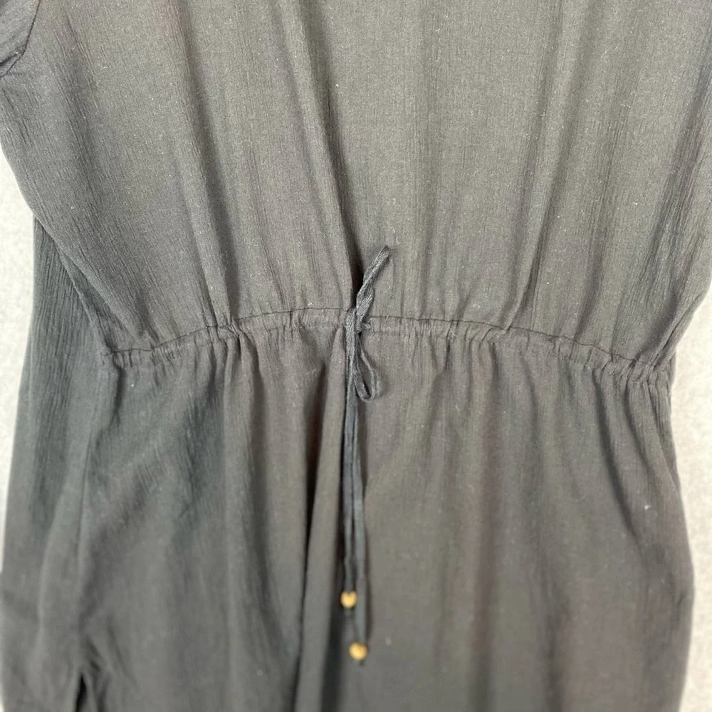 Le Cove Womens Cover Up Black Size L